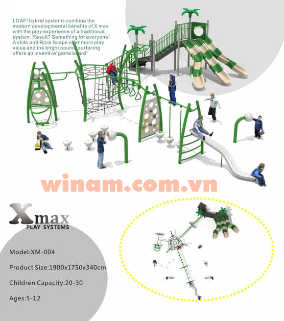 Thiết bị vận động - Play-XM-004