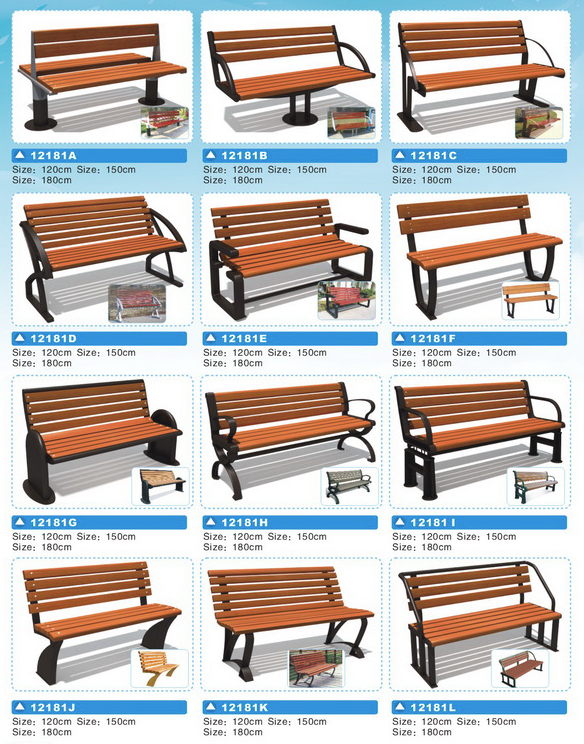 Bàn ghế công cộng - W-12181